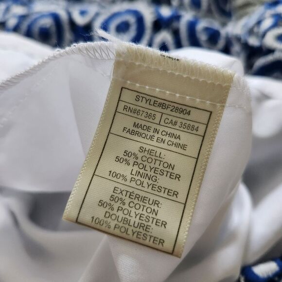 BB Dakota Women's Charise Blues Embroidered Lace Overlay Dress Size 2 - Picture 9 of 10